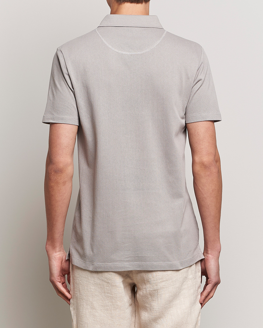 Homme | Polos | Sunspel | Riviera Polo Shirt Mid Grey