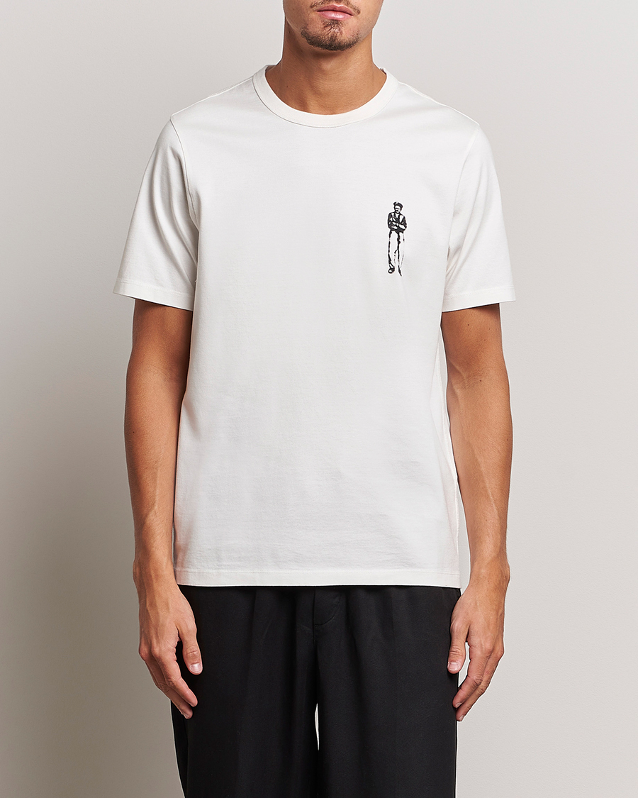 Homme | T-shirts | C.P. Company | Mercerized Jersey Logo T-Shirt White
