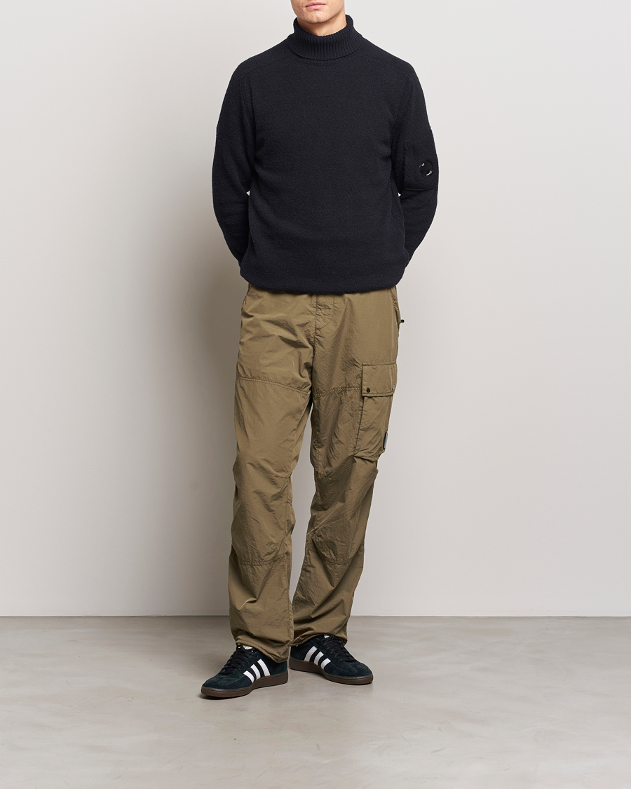 Heren | Broeken | C.P. Company | Flatt Nylon Cargo Pants Light Brown