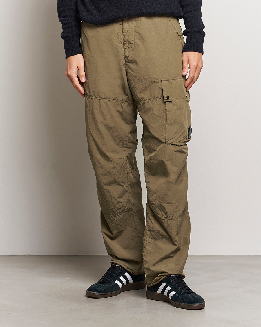 Homme | Pantalons | C.P. Company | Flatt Nylon Cargo Pants Light Brown