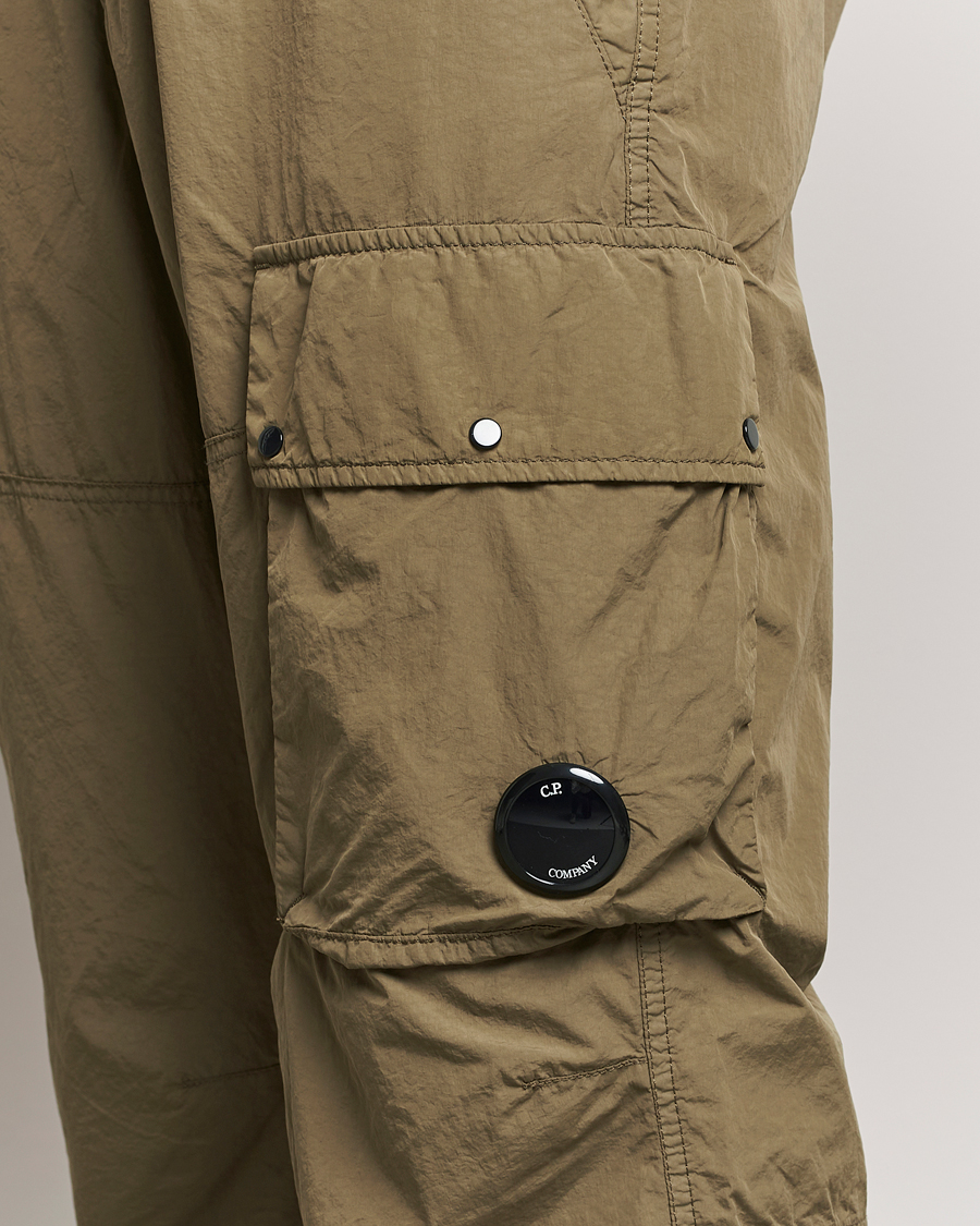 Heren | Broeken | C.P. Company | Flatt Nylon Cargo Pants Light Brown