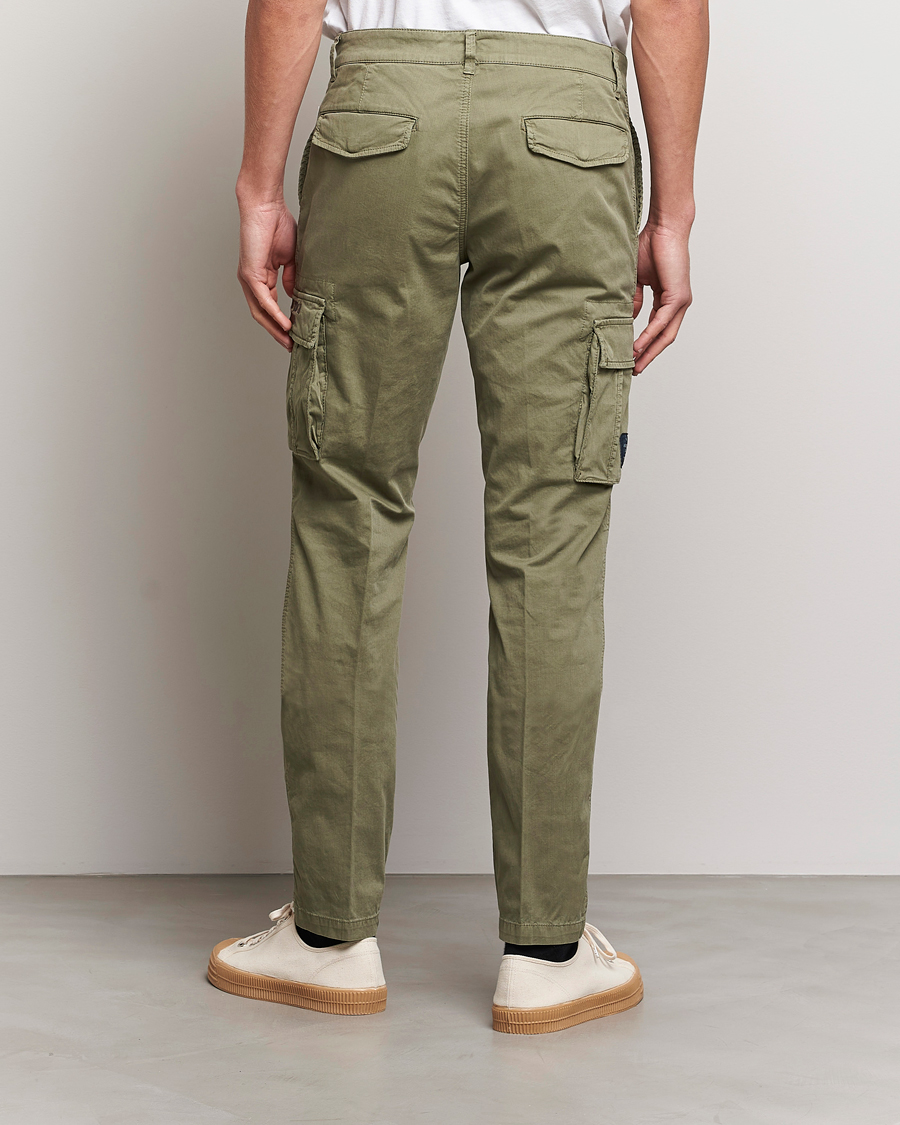 Heren | Broeken | Aeronautica Militare | Cotton Cargo Pants Green