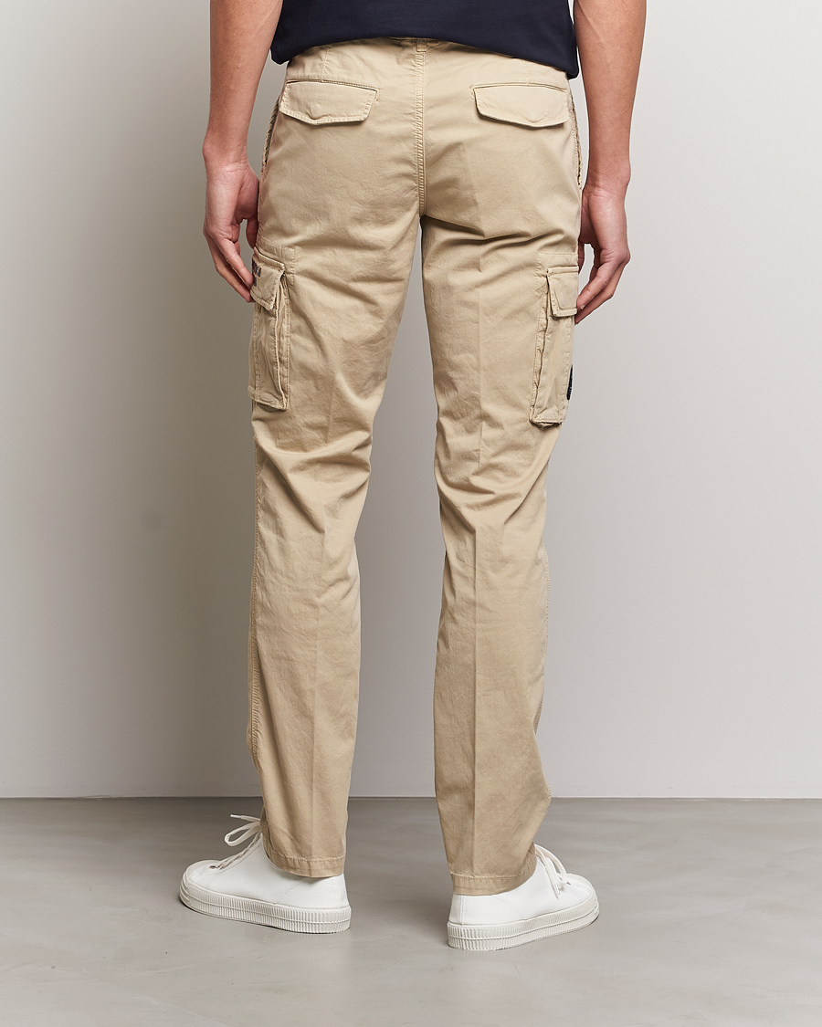 Heren | Broeken | Aeronautica Militare | Cotton Cargo Pants Sand
