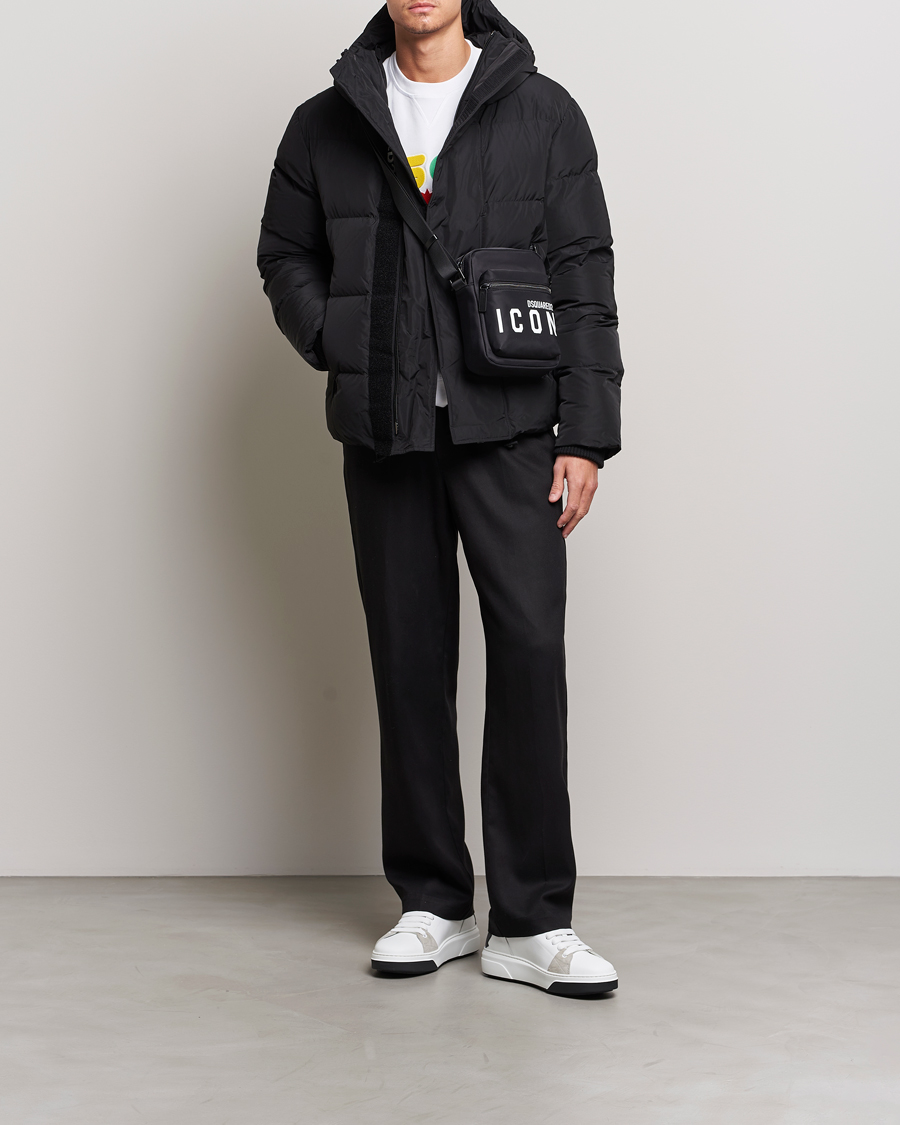 Homme | Manteaux Et Vestes | Dsquared2 | Bomber Puffer Jacket Black