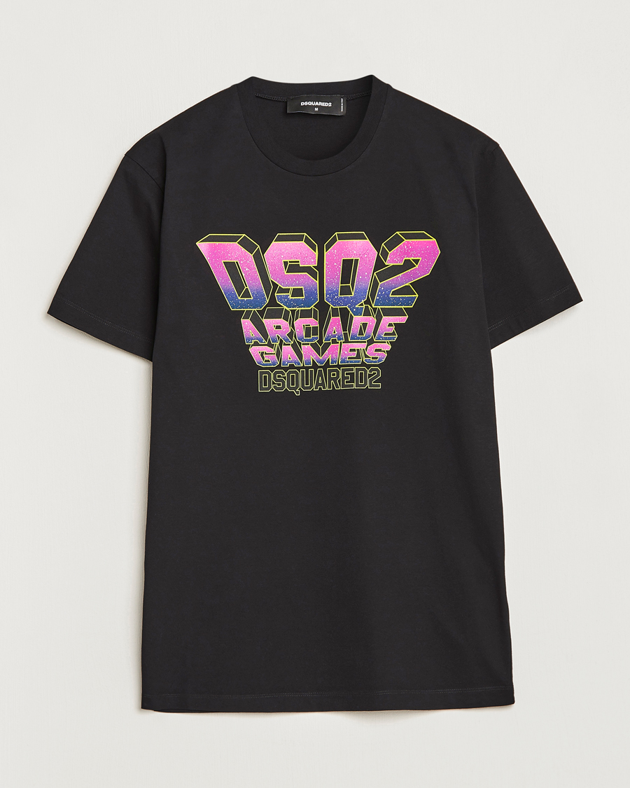 Homme | T-shirts | Dsquared2 | Cool Fit Logo Tee Black
