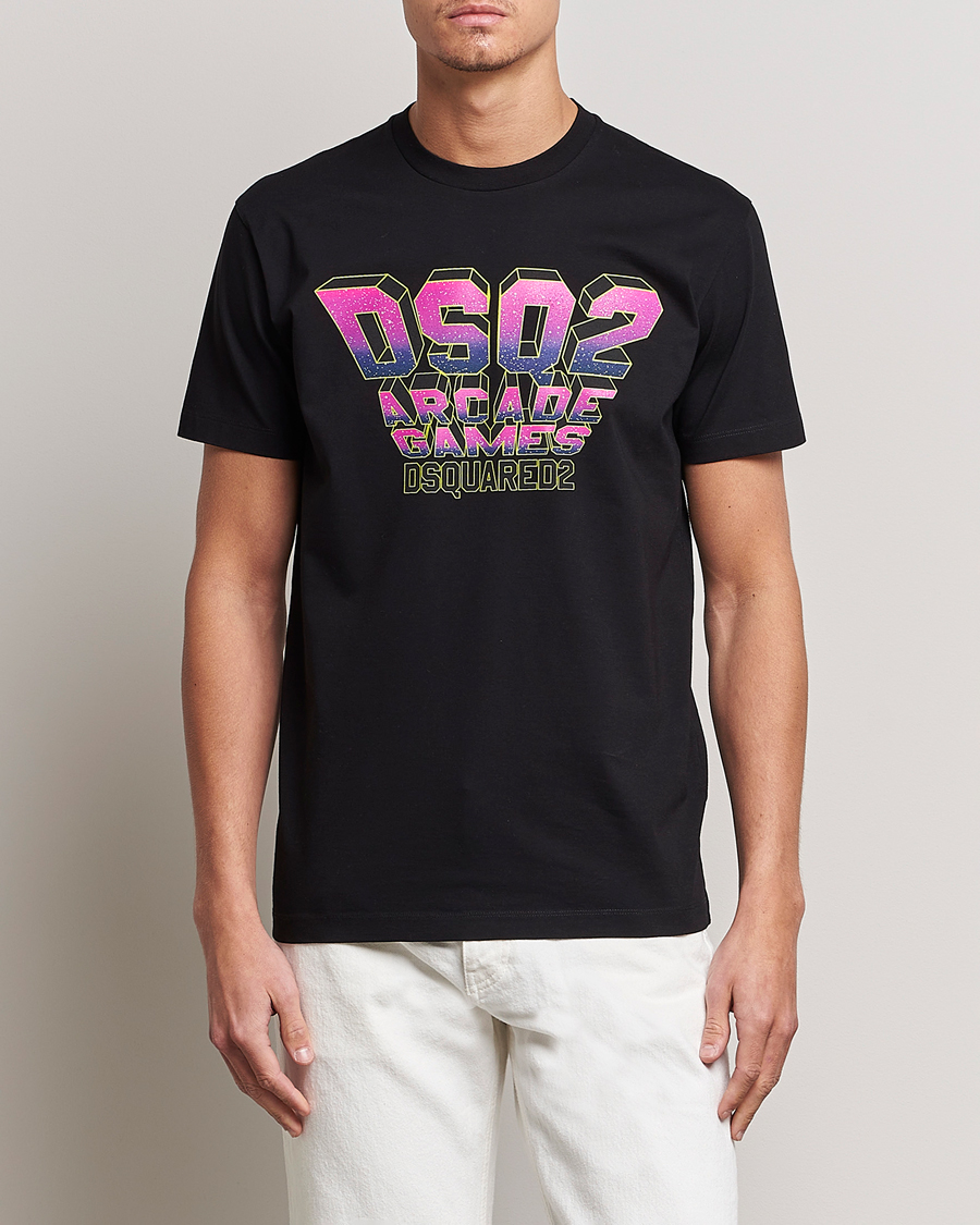Homme | T-shirts | Dsquared2 | Cool Fit Logo Tee Black