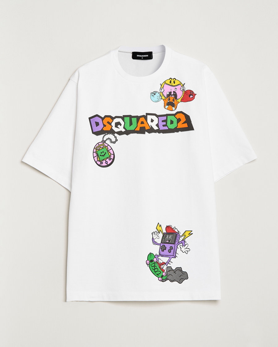 Homme | T-shirts | Dsquared2 | Heavy Skater Tee White