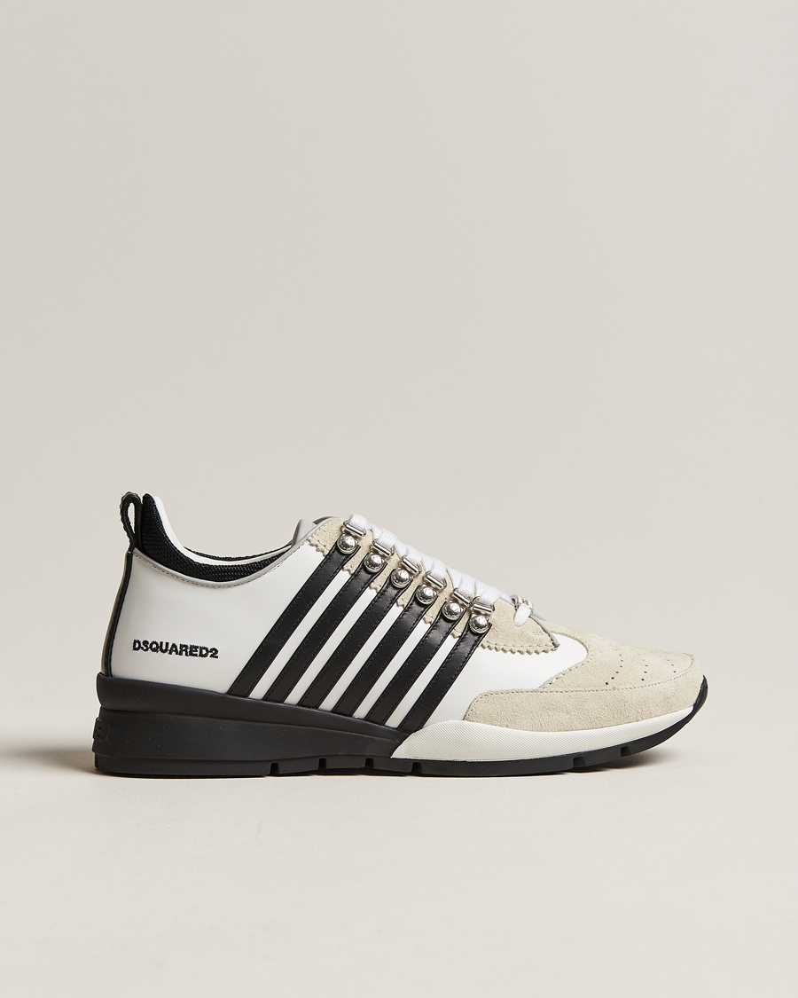 Homme | Dsquared2 Legendary Sneaker White/Black | Dsquared2 | Legendary Sneaker White/Black