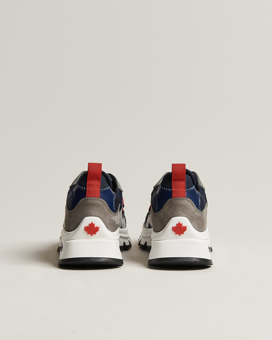 Homme | Dsquared2 DS2 Running Sneaker Blue/Grey | Dsquared2 | DS2 Running Sneaker Blue/Grey