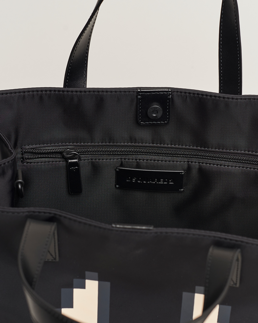 Heren | Dsquared2 Icon Mascotte Tote Bag Black | Dsquared2 | Icon Mascotte Tote Bag Black