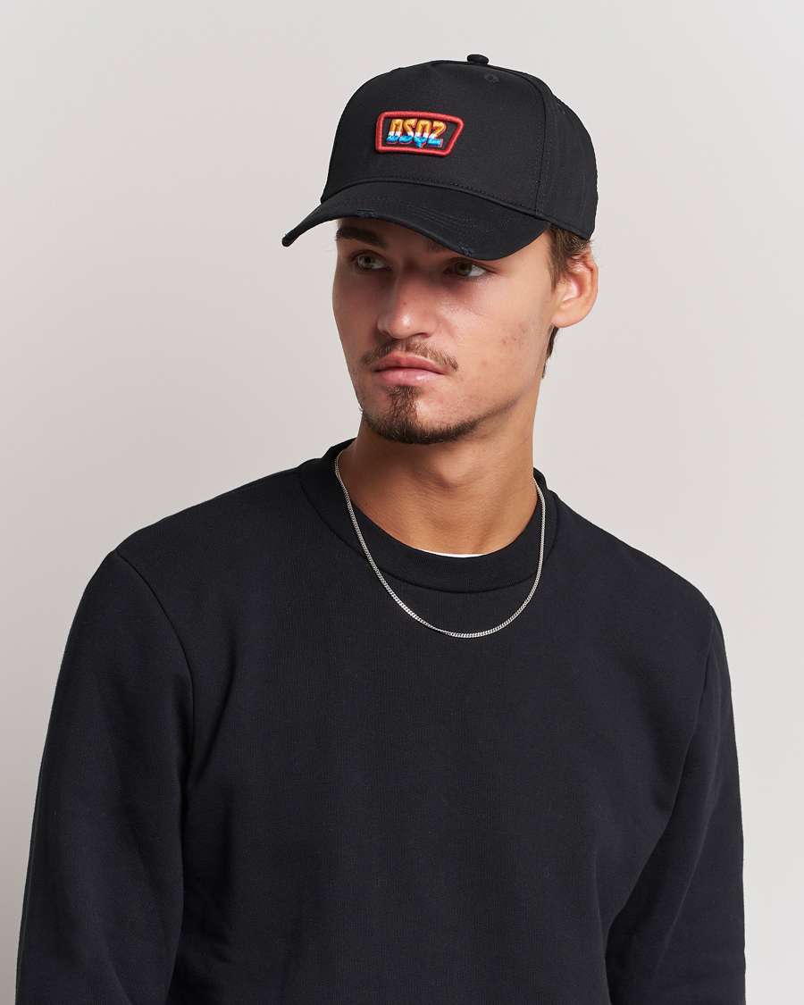 Homme | Dsquared2 Gaming Baseball Cap Black | Dsquared2 | Gaming Baseball Cap Black