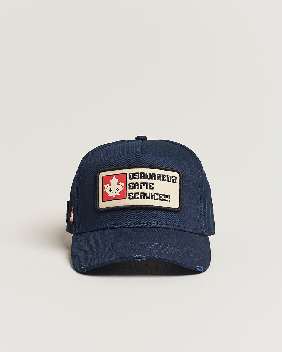 Homme | Dsquared2 Gaming Baseball Cap Navy | Dsquared2 | Gaming Baseball Cap Navy