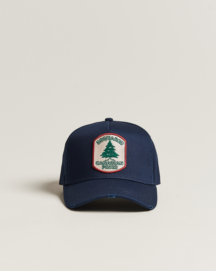 Homme | Dsquared2 Canadian Pines Cap Navy | Dsquared2 | Canadian Pines Cap Navy