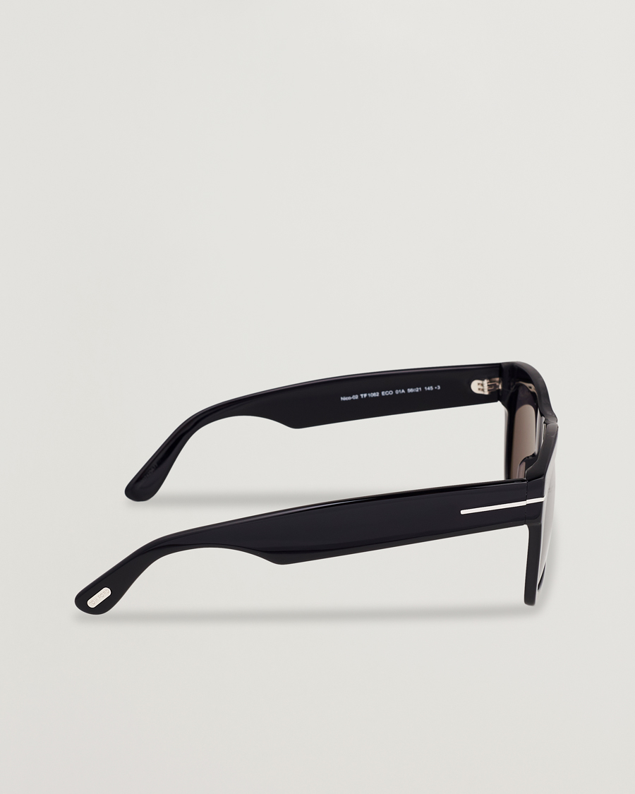 Heren | Zonnebrillen | Tom Ford | Nico-02 Sunglasses Shine Black/Smoke