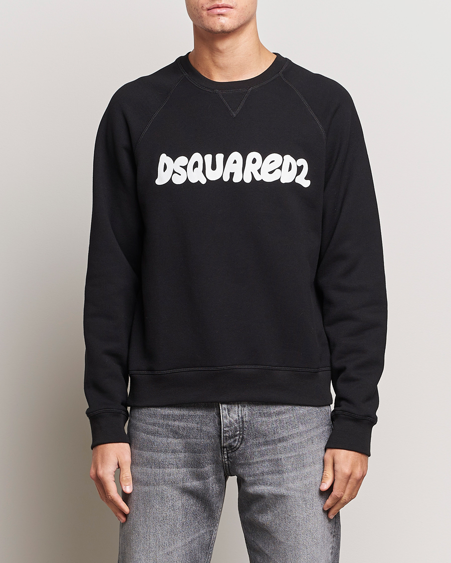 Homme | Pulls Et Tricots | Dsquared2 | Cool Fit Crew Neck Sweatshirt Black