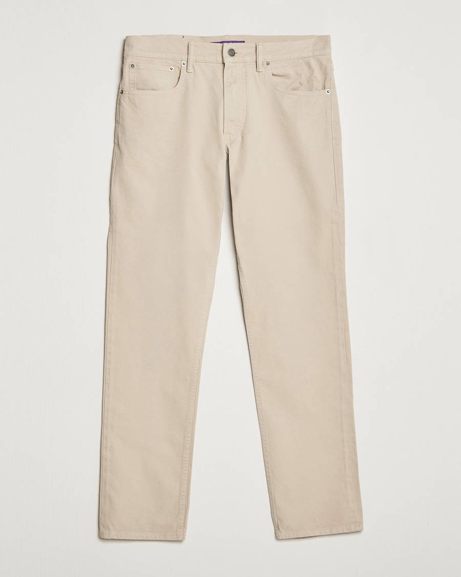 Homme | Pantalons | Ralph Lauren Purple Label | Slim Fit 5-Pocket Pants Sand