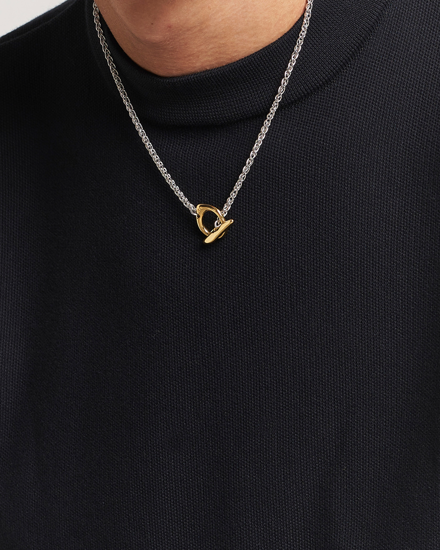 Heren | Tom Wood Robin Chain Duo Silver/Gold | Tom Wood | Robin Chain Duo Silver/Gold