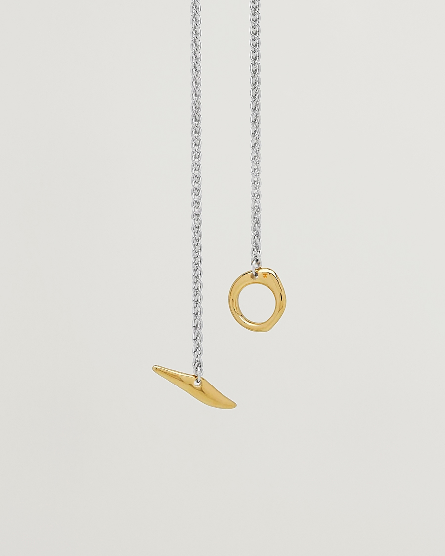 Heren | Tom Wood Robin Chain Duo Silver/Gold | Tom Wood | Robin Chain Duo Silver/Gold