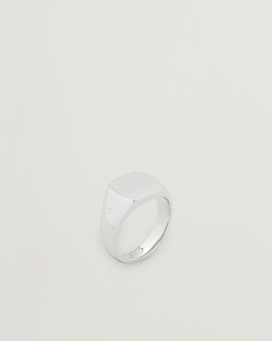 Heren | Sieraden | Tom Wood | Kay Ring Satin Silver