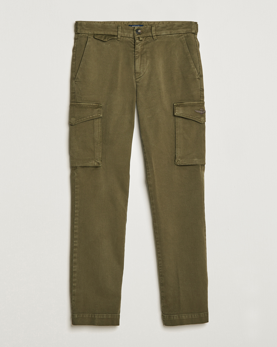 Homme | Pantalons | Aeronautica Militare | Cotton Cargo Pants Off Green