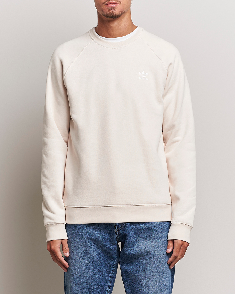 Homme | Pulls Et Tricots | adidas Originals | Essential Crew Neck Sweatshirt Won White