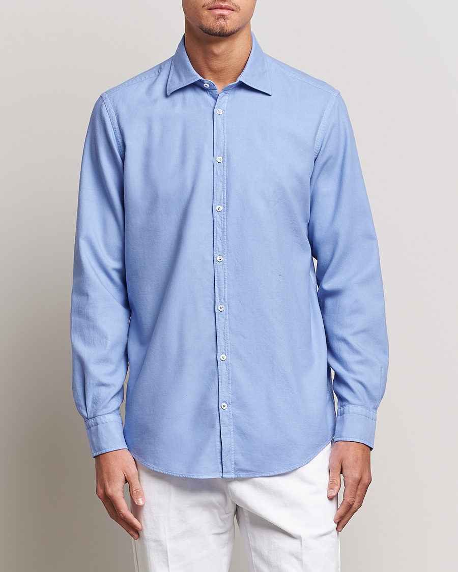 Heren | Overhemden | Massimo Alba | Genova Vajella Flannel Shirt Capri