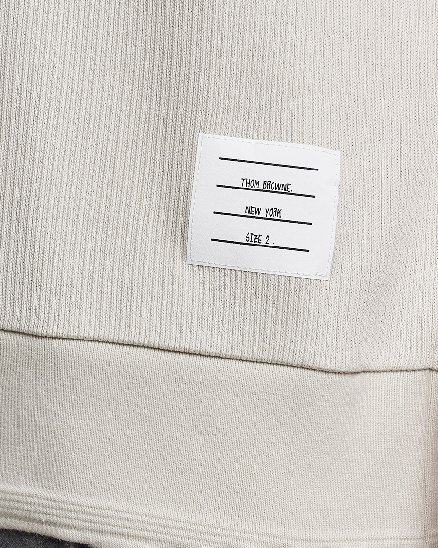 Homme | Polos | Thom Browne | Short Sleeve Knitted Polo Natural White
