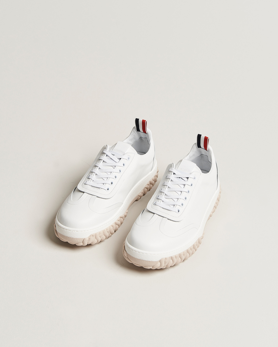Heren | Thom Browne Cable Sole Field Shoe White | Thom Browne | Cable Sole Field Shoe White