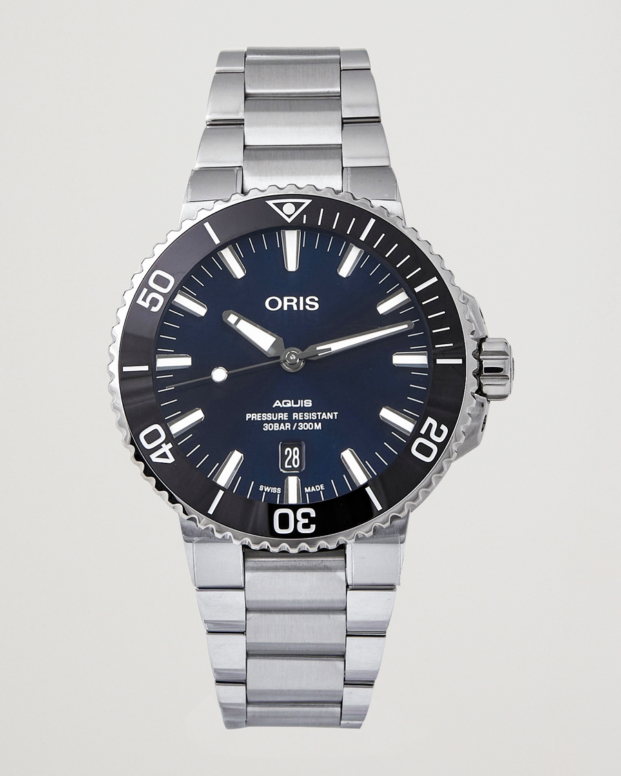 Heren | Oris Aquis Date 43,5mm Blue | Oris | Aquis Date 43,5mm Blue