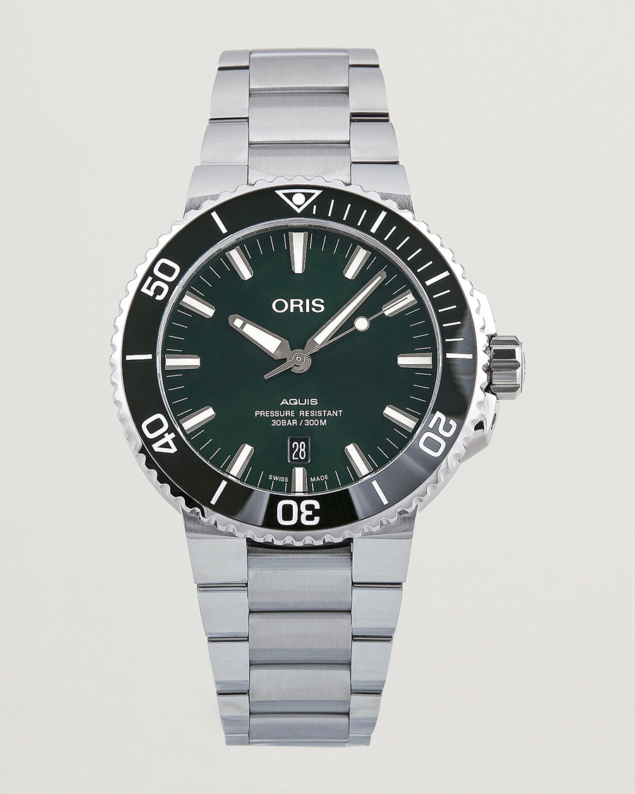 Homme | Oris Aquis Date 43,5mm Green | Oris | Aquis Date 43,5mm Green