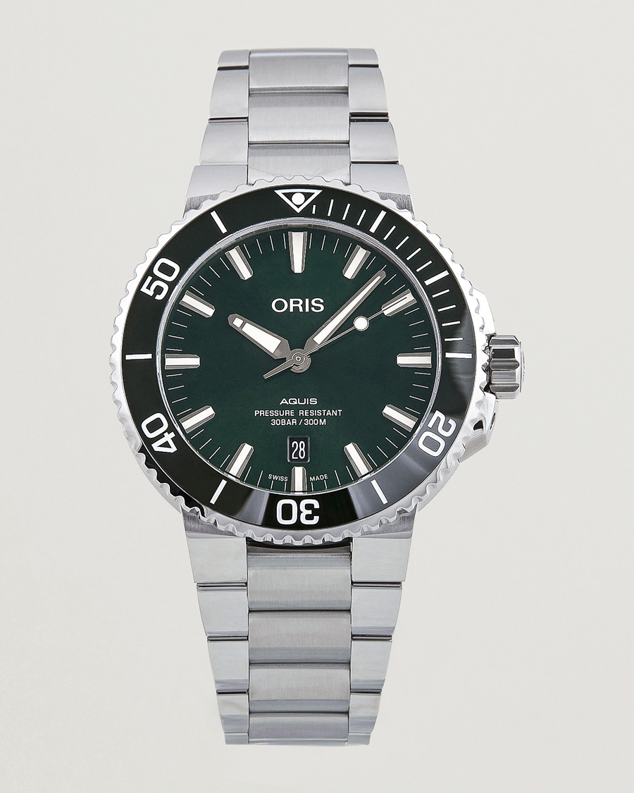 Homme | Oris Aquis Date 41,5mm Green | Oris | Aquis Date 41,5mm Green