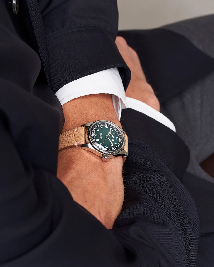 Heren | Oris Big Crown Pointer Date 38mm Green | Oris | Big Crown Pointer Date 38mm Green