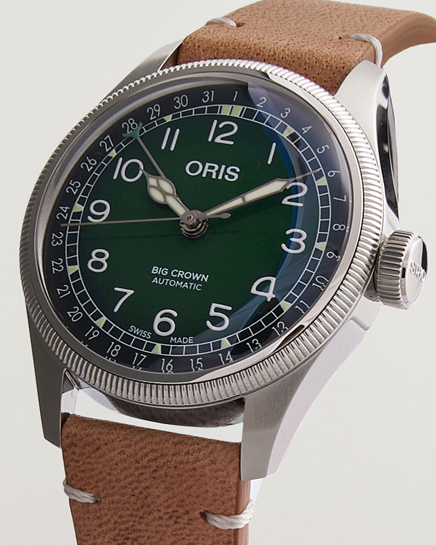 Heren | Oris Big Crown Pointer Date 38mm Green | Oris | Big Crown Pointer Date 38mm Green