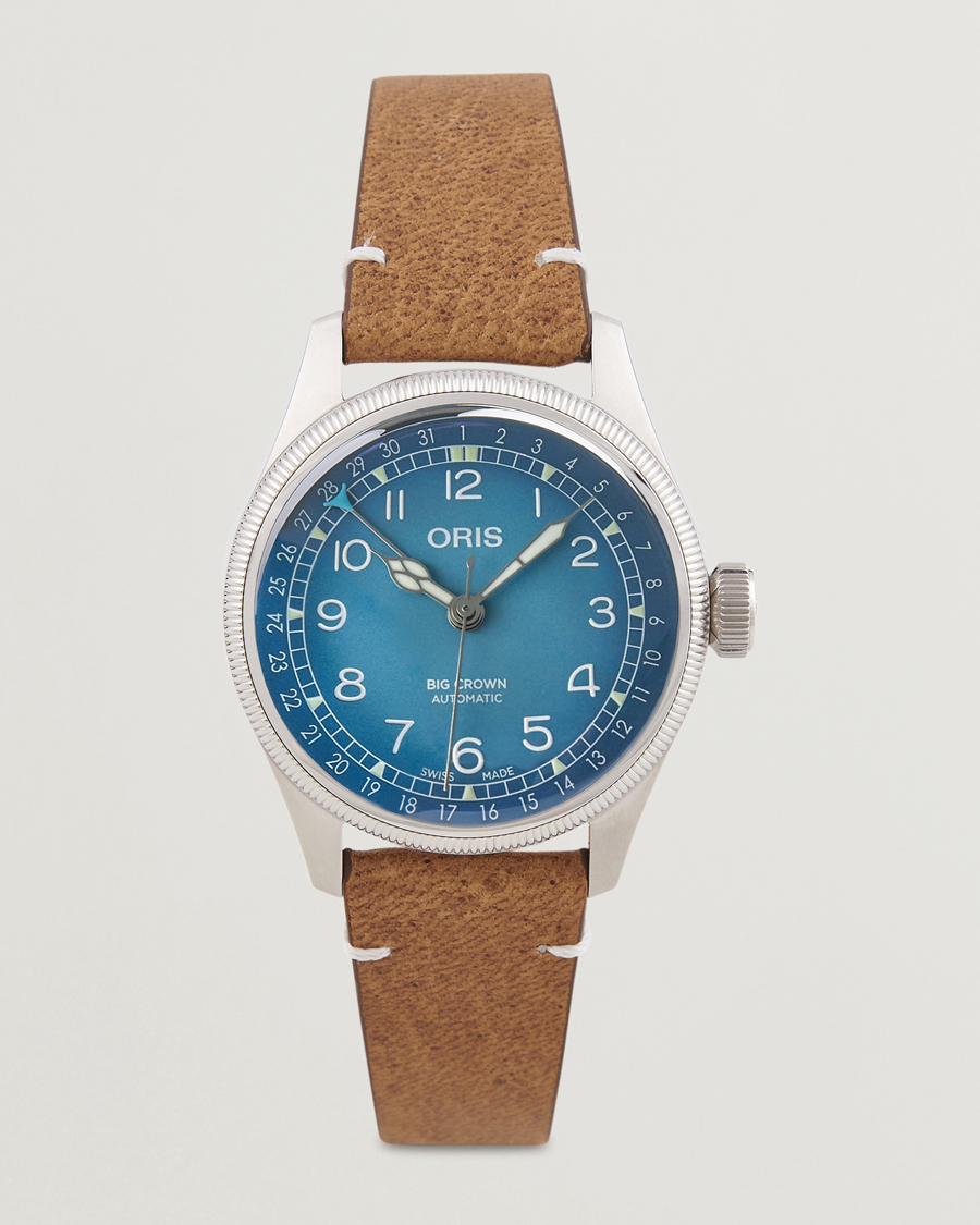 Heren | Oris Big Crown Pointer Date 38mm Blue | Oris | Big Crown Pointer Date 38mm Blue