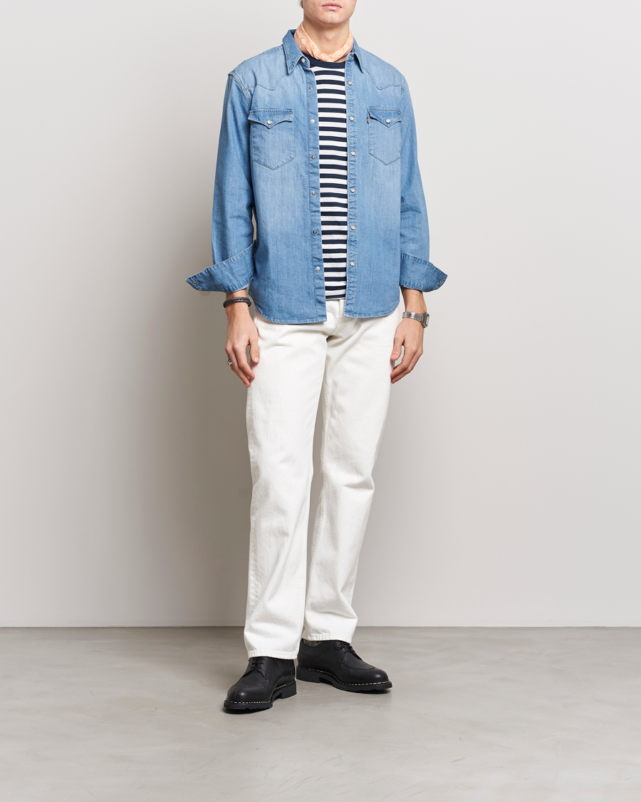 Heren | Overhemden | Levi's | Barstow Western Standard Shirt Light Blue