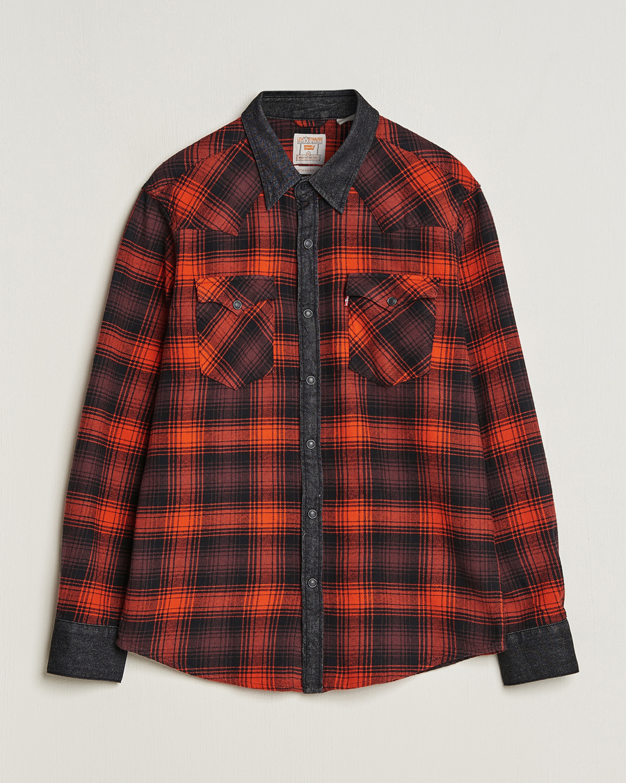 Homme | Chemises | Levi's | Barstow Western Standard Shirt Red/Black