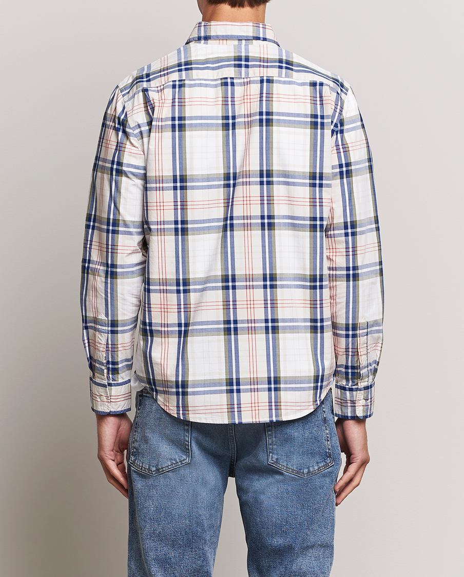 Heren | Overhemden | Levi's | Sunset Pocket Shirt White/Beige