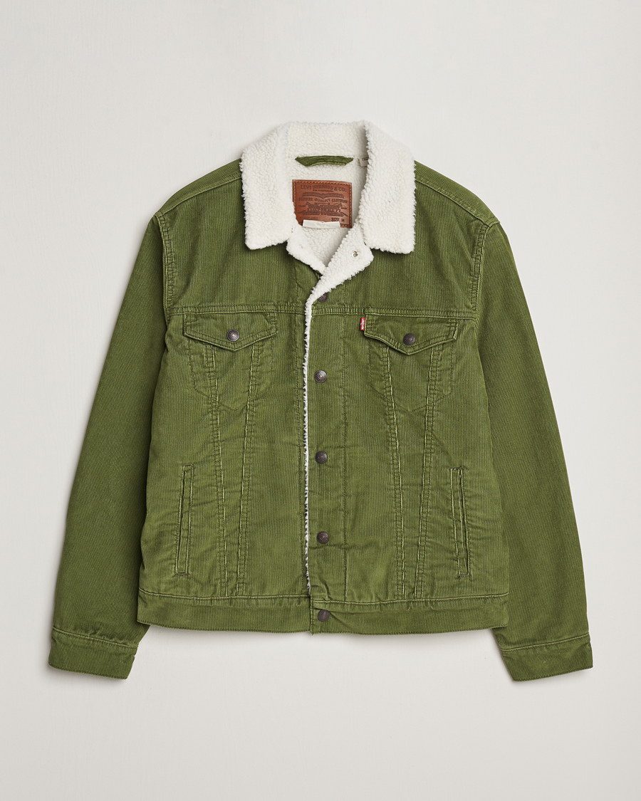 Homme | Manteaux Et Vestes | Levi's | Type III Sherpa Trucker Sea Moss