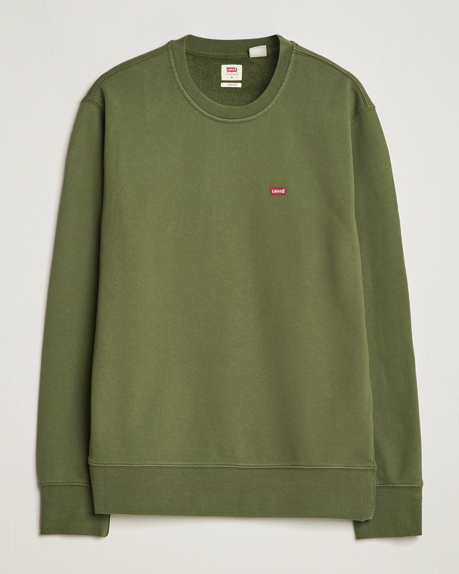 Homme | Pulls Et Tricots | Levi's | Original Crew Neck Sweatshirt Sea Moss
