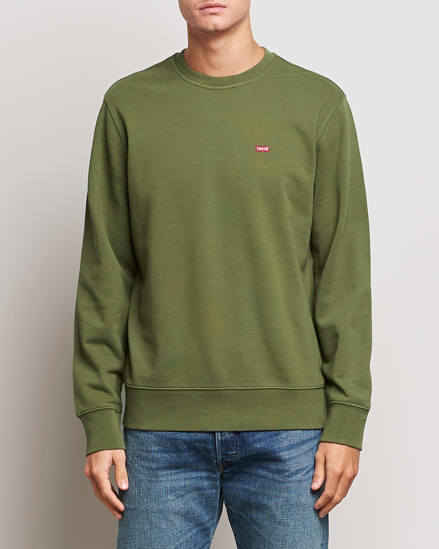 Homme | Pulls Et Tricots | Levi's | Original Crew Neck Sweatshirt Sea Moss