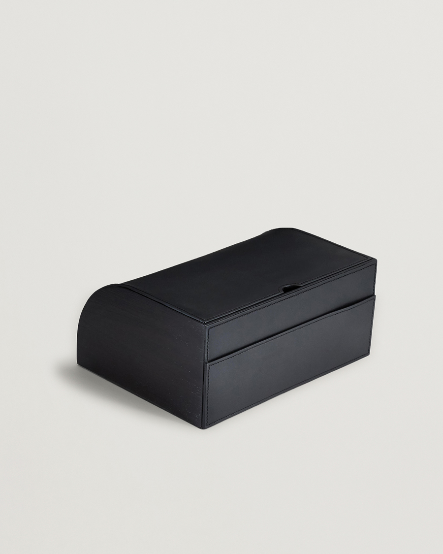 Heren | Thuis | Ralph Lauren Home | Brennan Leather Writers Box Saddle Black