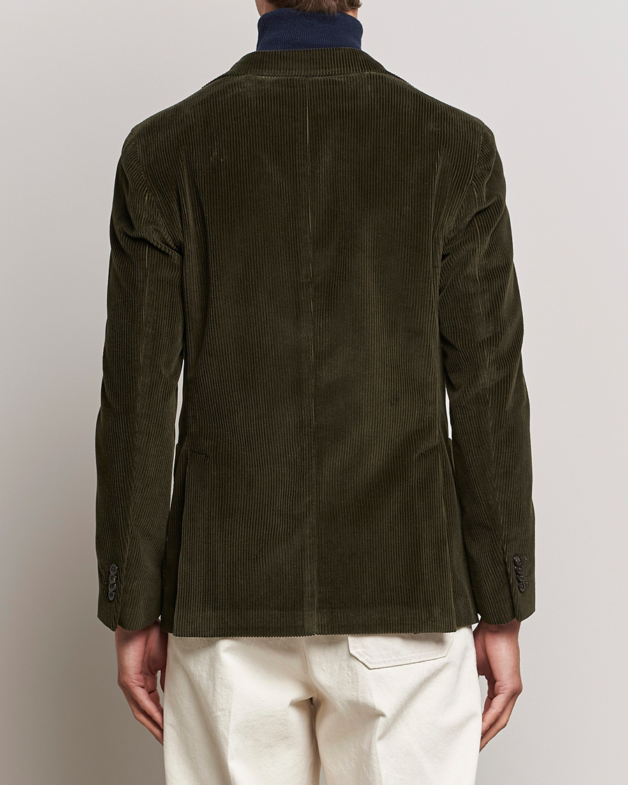 Homme | Blazers | Boglioli | K Jacket Corduroy Blazer Dark Green