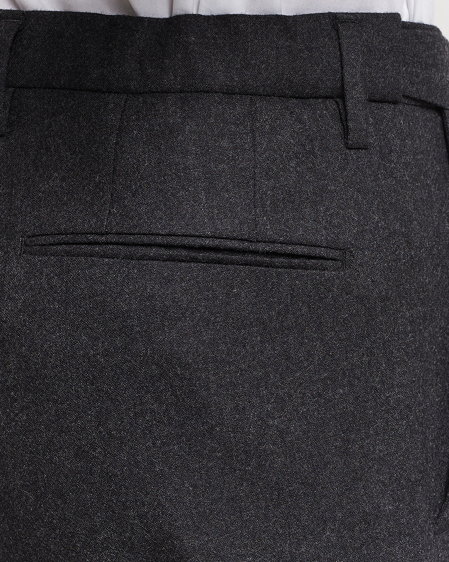 Heren | Pakken | Boglioli | K Jacket Light Flannel Suit Dark Grey
