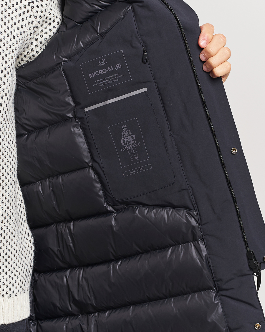 Heren | Jassen | C.P. Company | Micro M Re-Cycled Parka Black