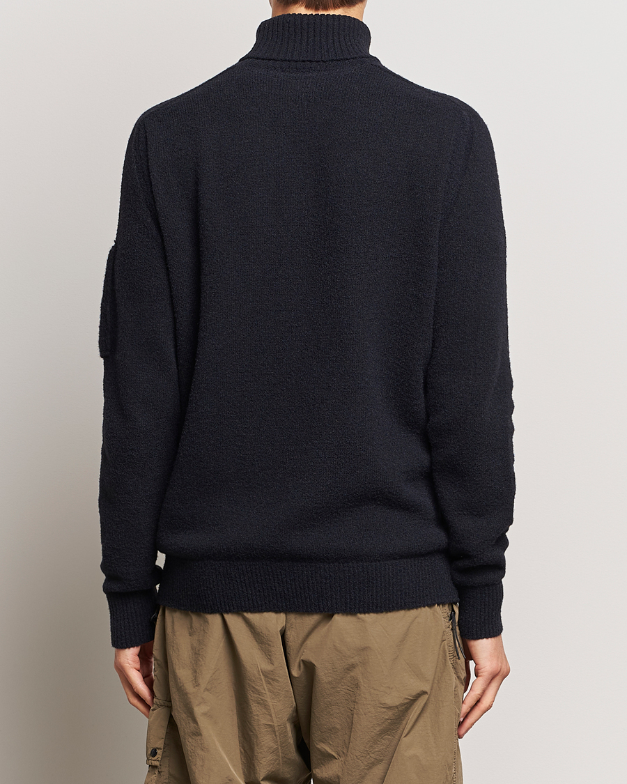 Homme | Pulls Et Tricots | C.P. Company | Fleece Knit Rollneck Black