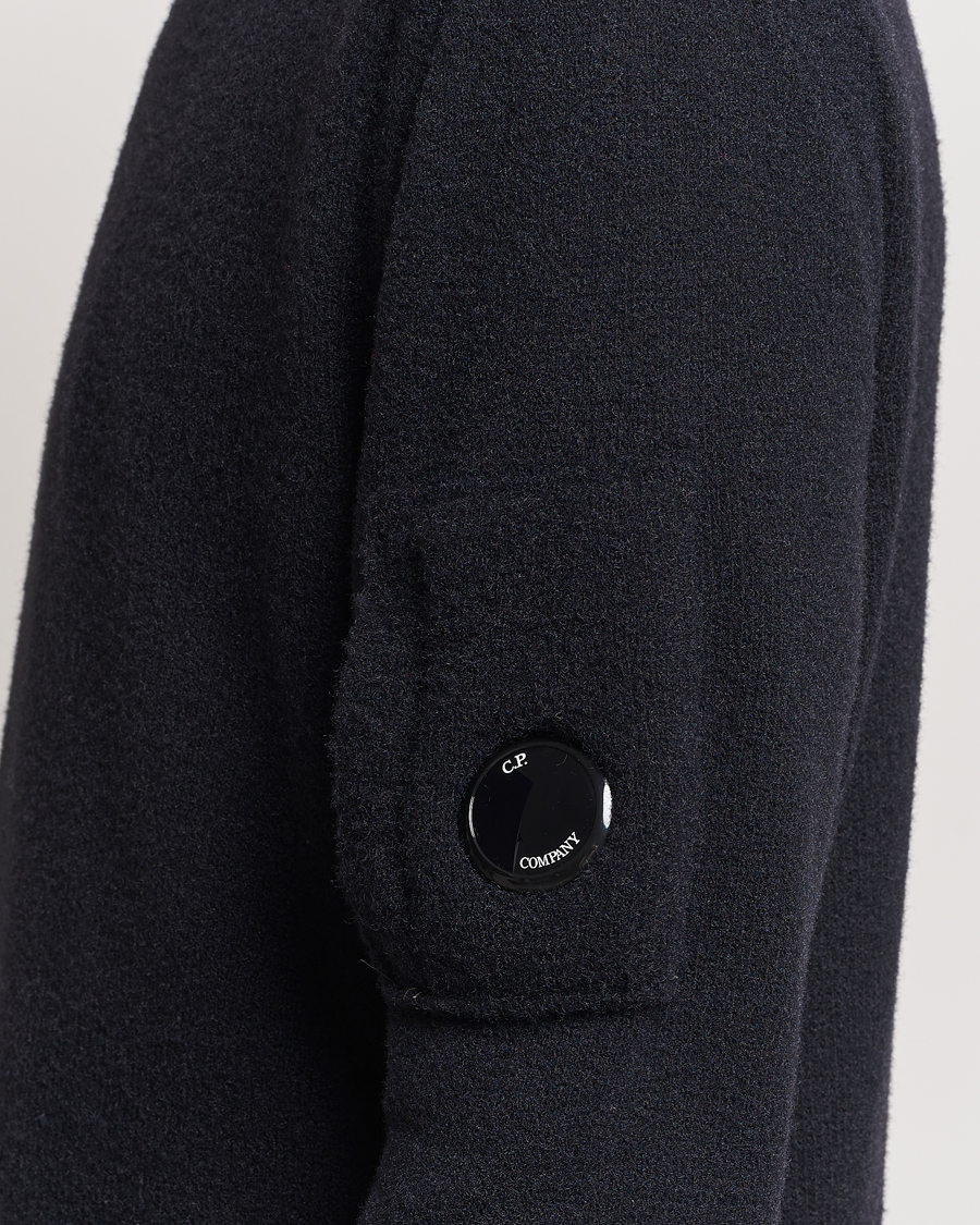 Homme | Pulls Et Tricots | C.P. Company | Fleece Knit Rollneck Black