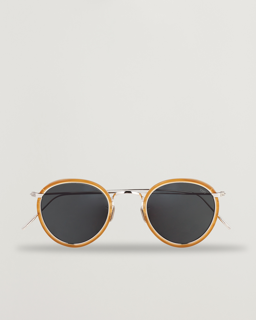 Homme | Lunettes De Soleil | EYEVAN 7285 | 717E Sunglasses Silver Honey