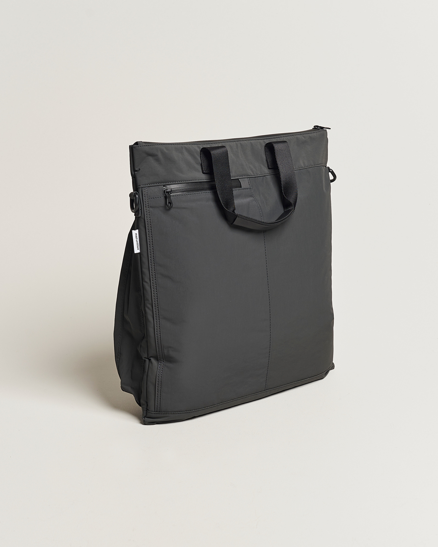 Heren | Tassen | mazi untitled | Helmet Bag 02 Nylon Tote Grey