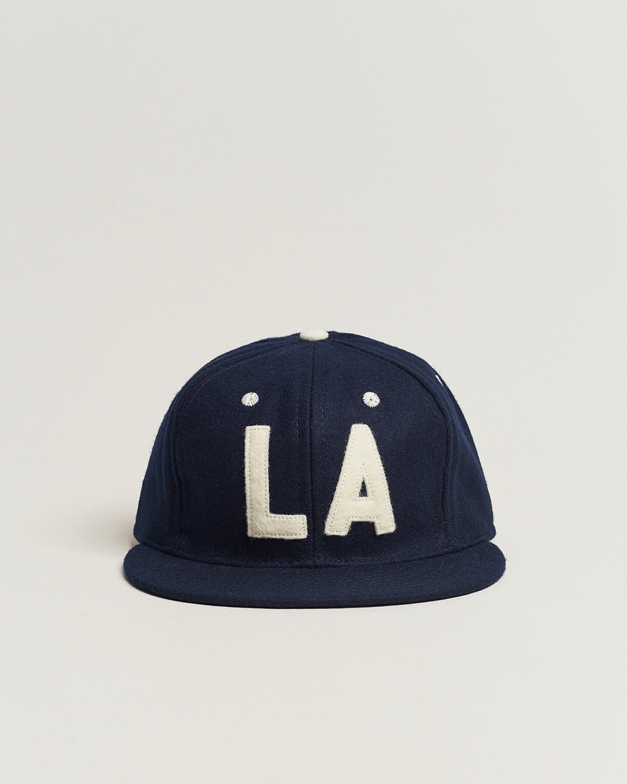 Heren | Ebbets Field Flannels Made in USA Los Angeles 1954 Vintage Ballcap Navy | Ebbets Field Flannels | Made in USA Los Angeles 1954 Vintage Ballcap Navy