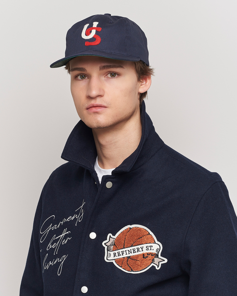 Heren | Ebbets Field Flannels Made in USA Allstars 1957 Navy | Ebbets Field Flannels | Made in USA Allstars 1957 Navy